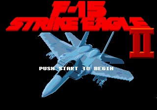 Заставка игры F-15 Strike Eagle II